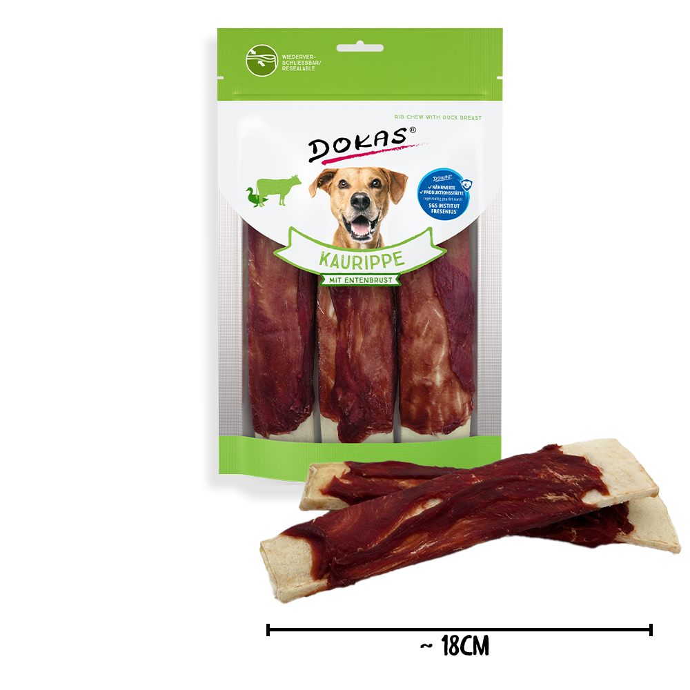 Kaurippe mit Entenbrust 3 Stück 210 g - DOKAS