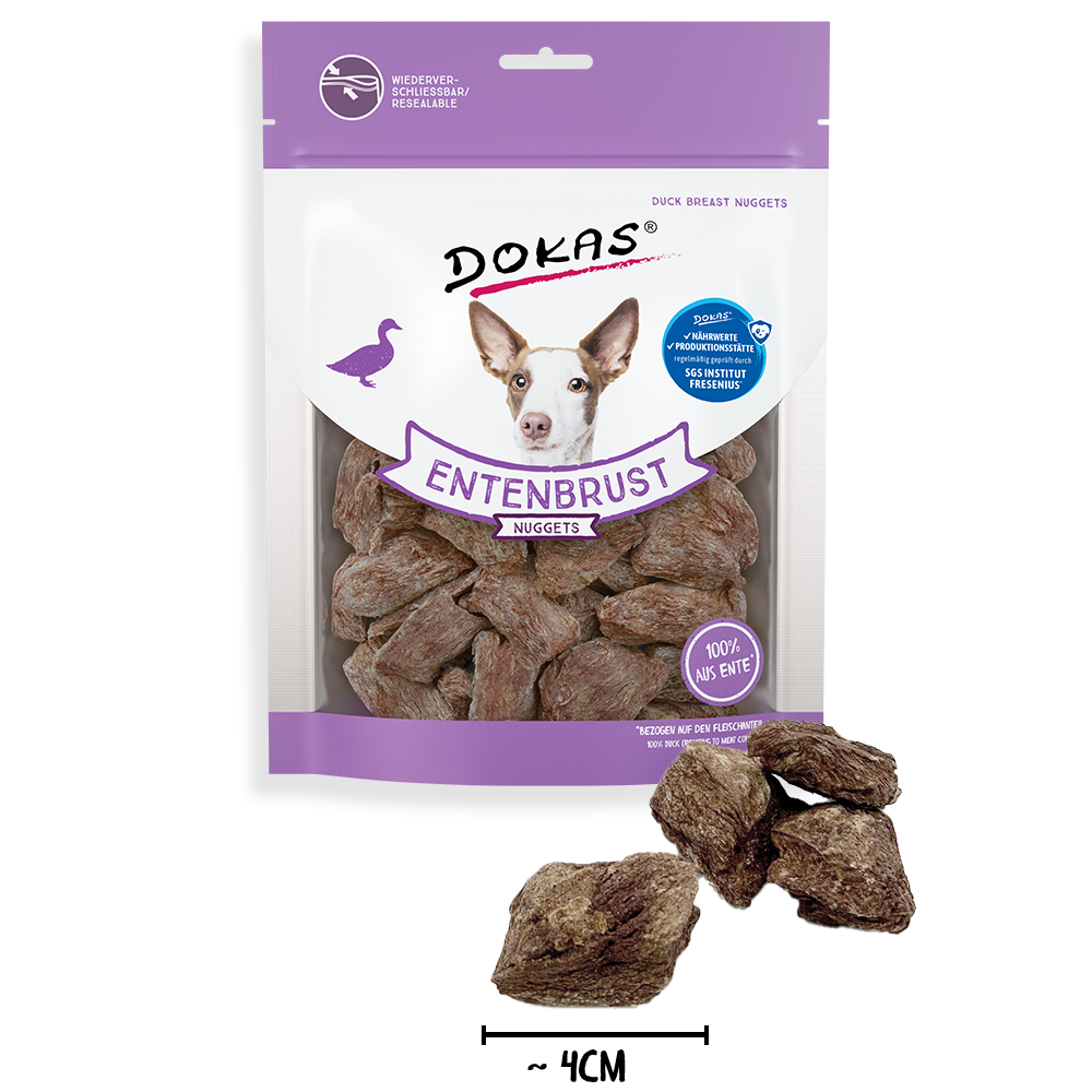Entenbrust Nuggets 110 g - DOKAS